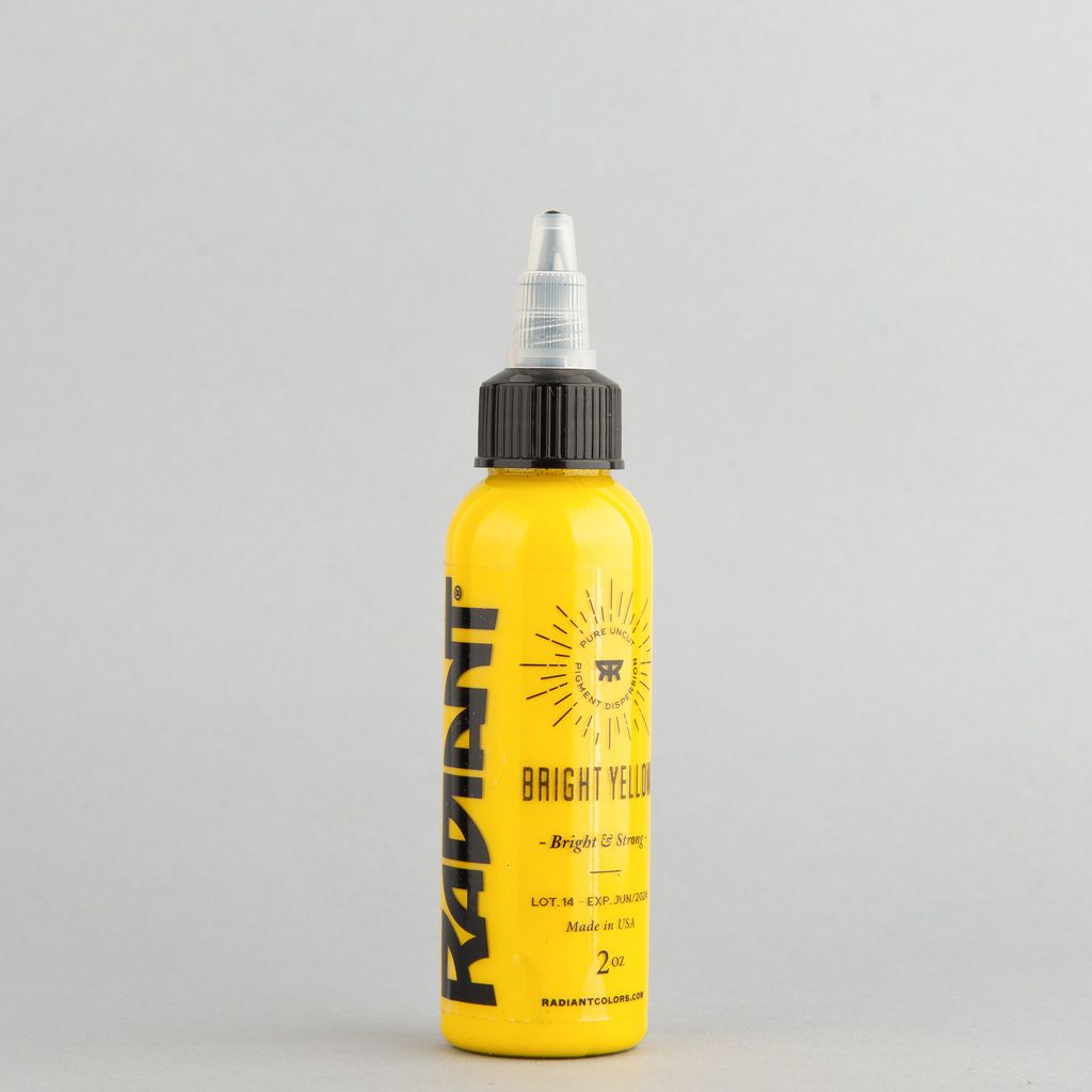 Radiant Inks Bright Yellow