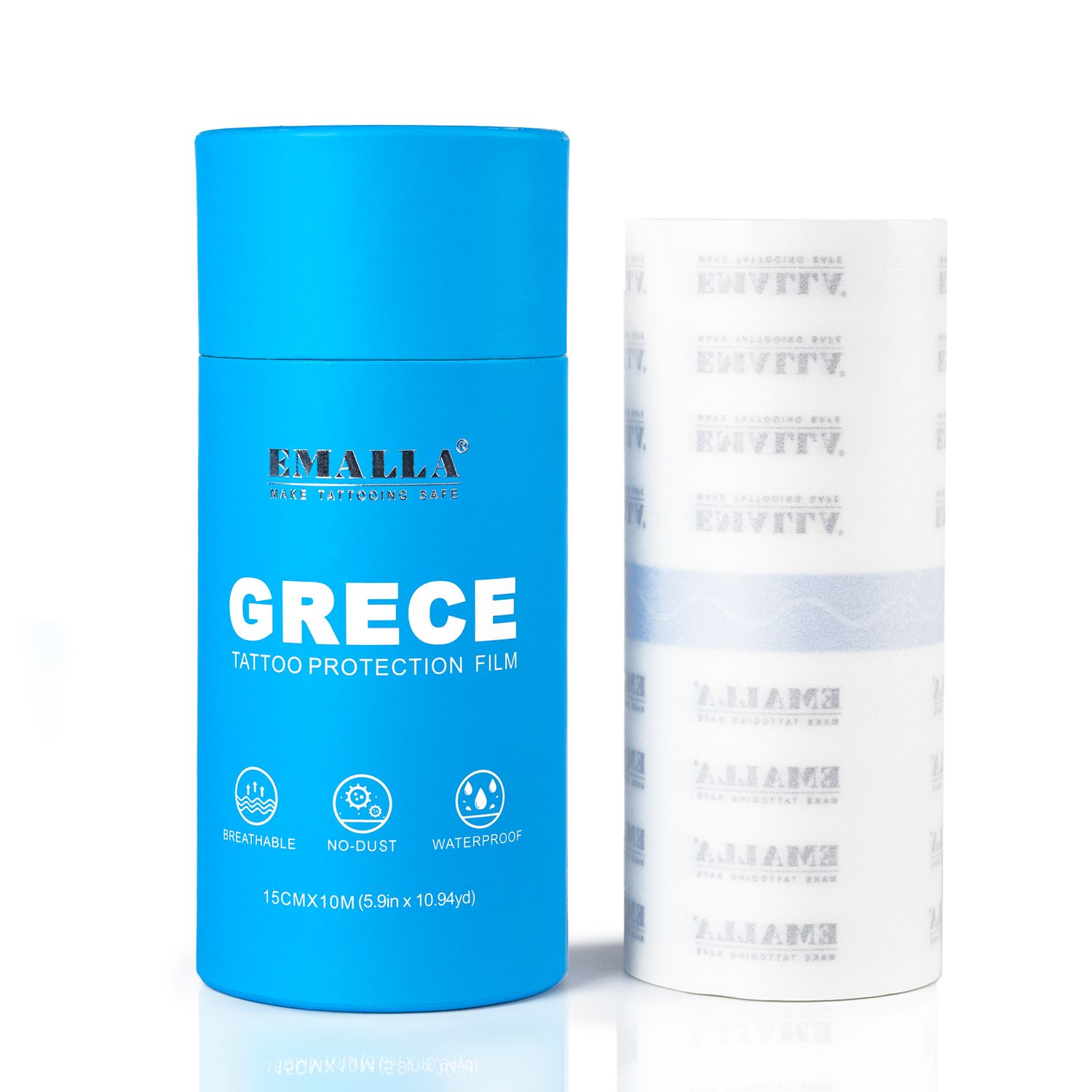Emalla Grece Tattoo Protection Film Roll 15 x 1000cm