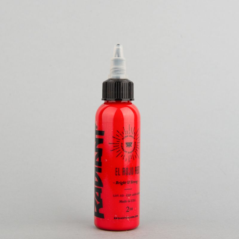 Radiant Inks El Rojo Red --