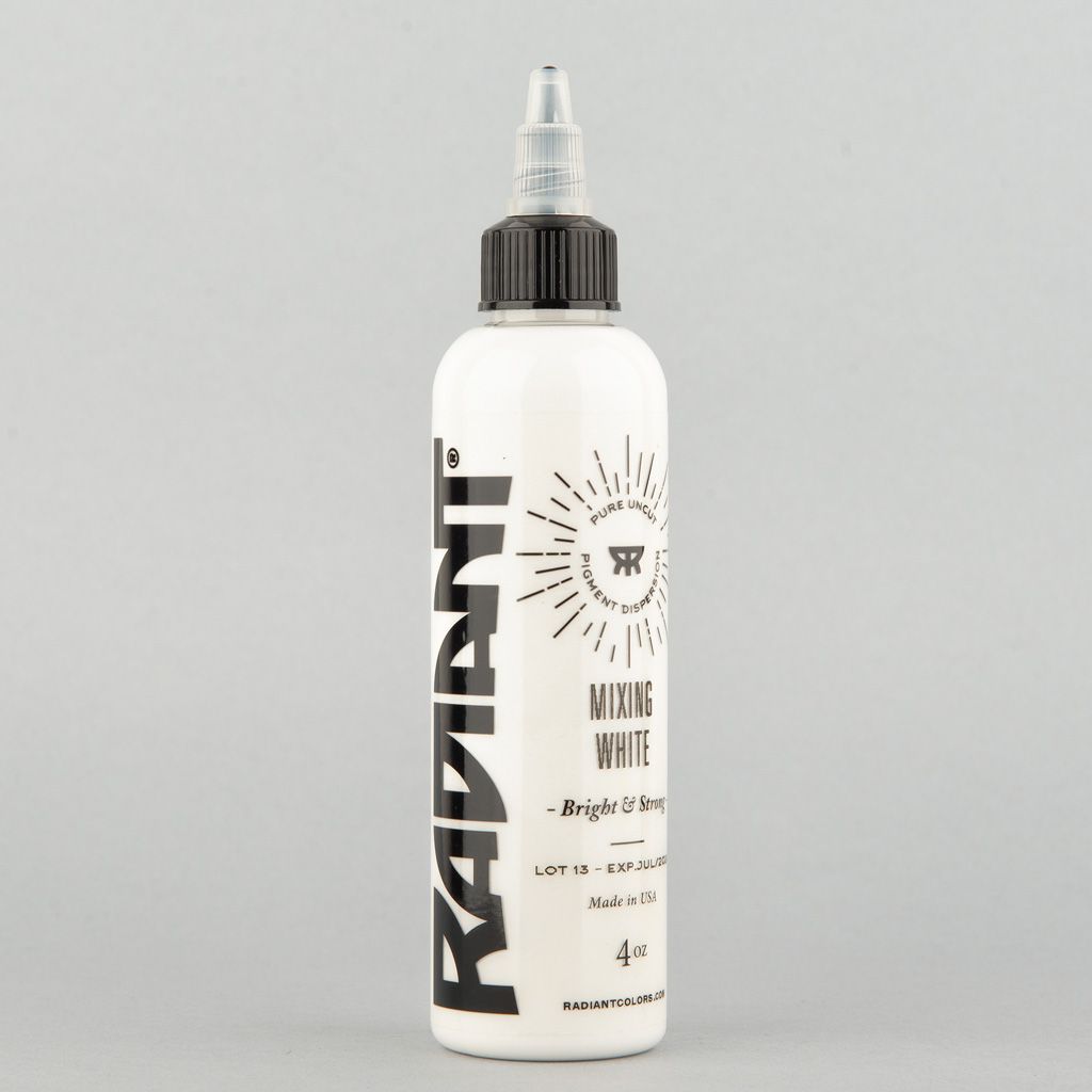 Radiant Inks Mixing White --