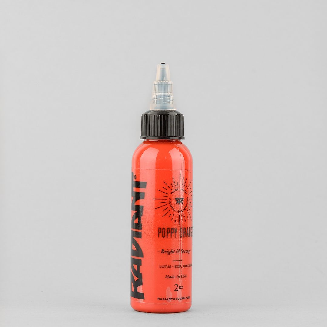 Radiant Inks Poppy Orange --