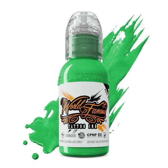 World Famous Tattoo Ink -Mint Green