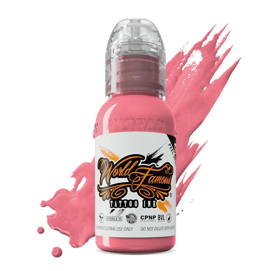 World Famous Tattoo Ink -Flying Pig Pink