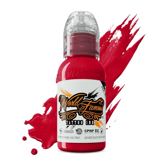 World Famous Tattoo Ink-United Ink Red