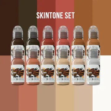 World Famous Skintone Ink Set World Famous Skintone Ink Set