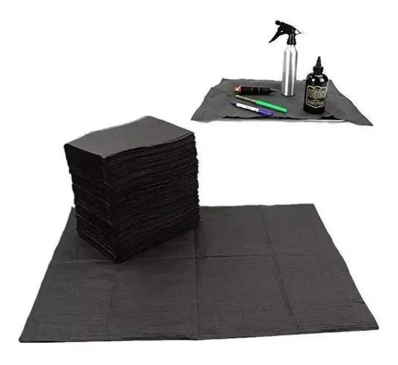 Dental Bib Dispenser Black 4" x 6"