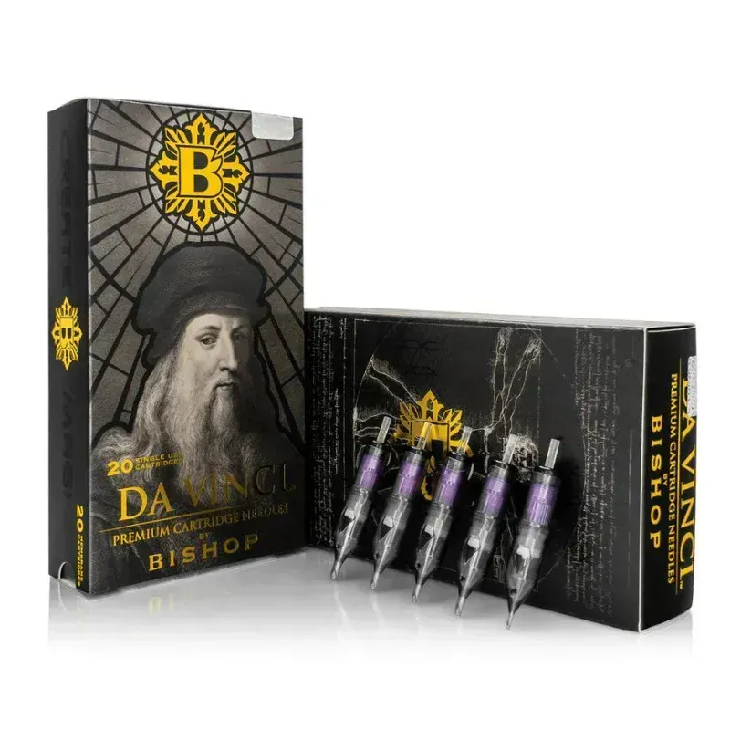 Bishop Da Vinci Tattoo Cartridge Needles - Curved Magnums