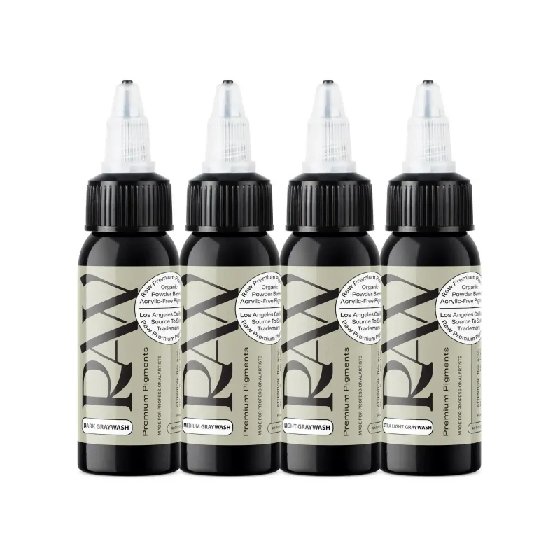 Raw Inks - Ink Graywash Set
