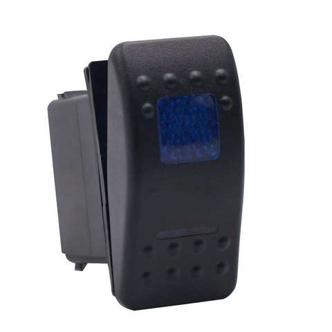 TTO Dual Blue LED Rocker Switch DUAL BLUE LED