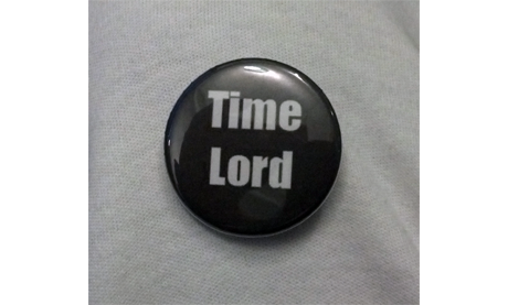 Doctor Who “Time Lord” Button B-007