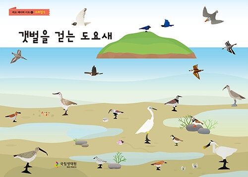 갯벌을 걷는 도요새