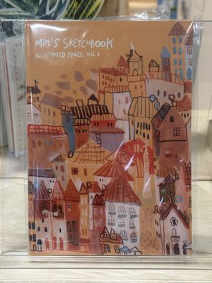 Min's sketchbook Illustrated Places Vol1