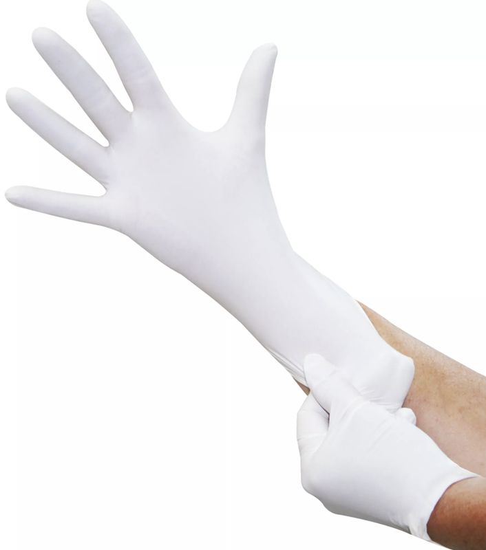 Gant de nitrile BLANC (pqt 300)
