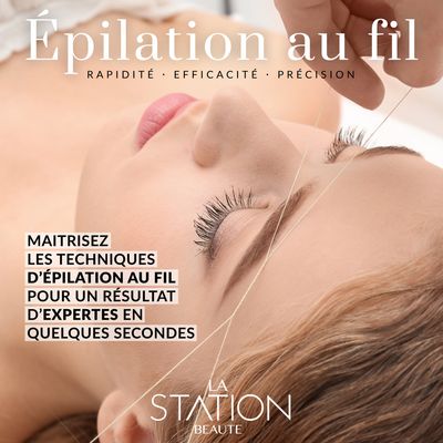Formation Épilation au fil en ligne (trousse incluse)