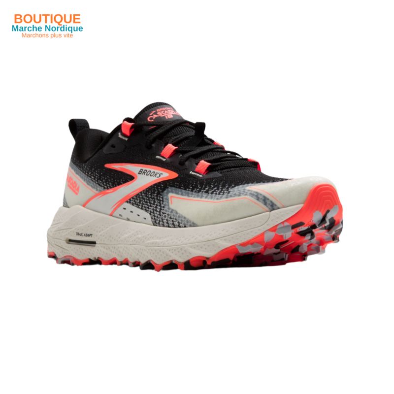 Cascadia 18 Femme - Black/Blue  Wash/Flame