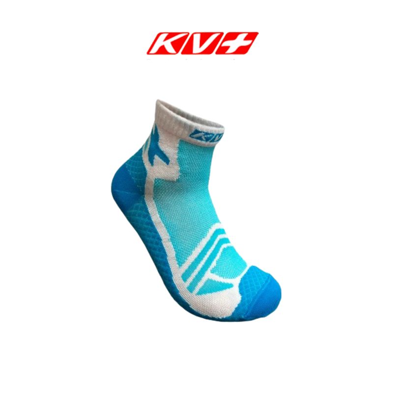 Chaussettes Été Marche Nordique - Bleues/Blanches