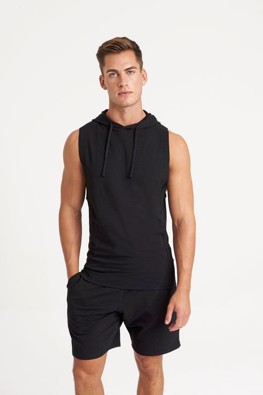 Urban Sleeveless Muscle Hoodie Urban Sleeveless Muscle Hoodie