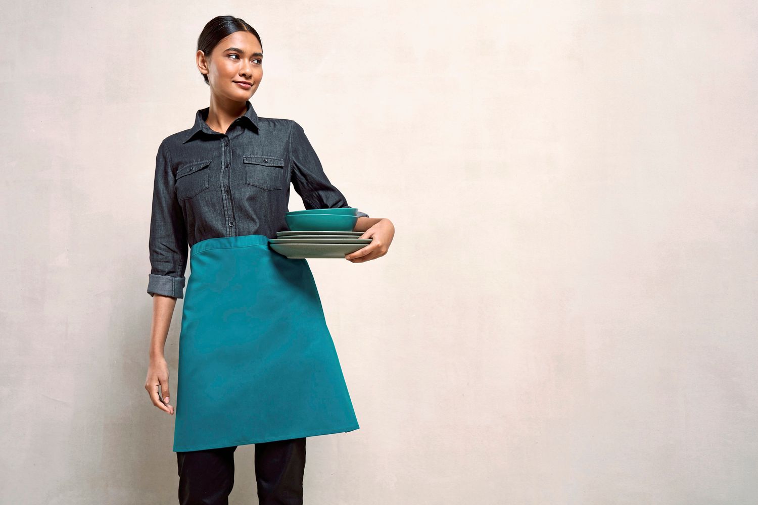 Mid. Length Colors Apron