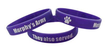 WB - Purple Poppy Wristband