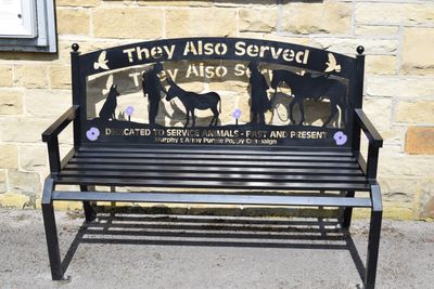 Animal Memorial Benches