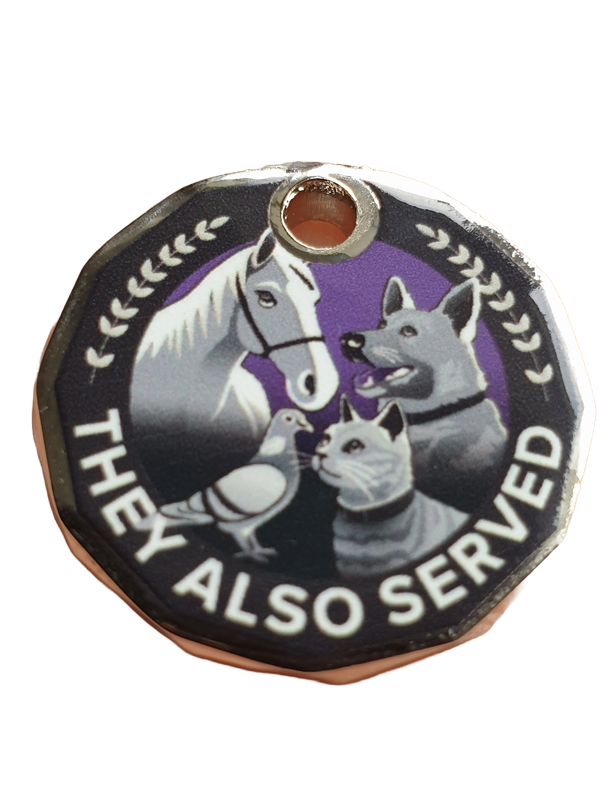 They Also Served Trolley Token Keyring