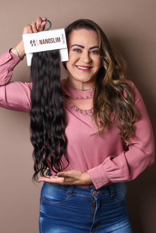​2922106 - Medium Brown Wavy Regional Brazilian Hair