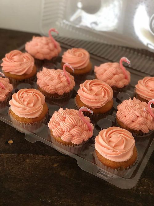 Flamingo Cupcakes