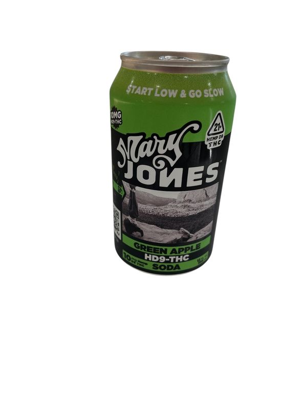 Green apple 10mg THC Soda