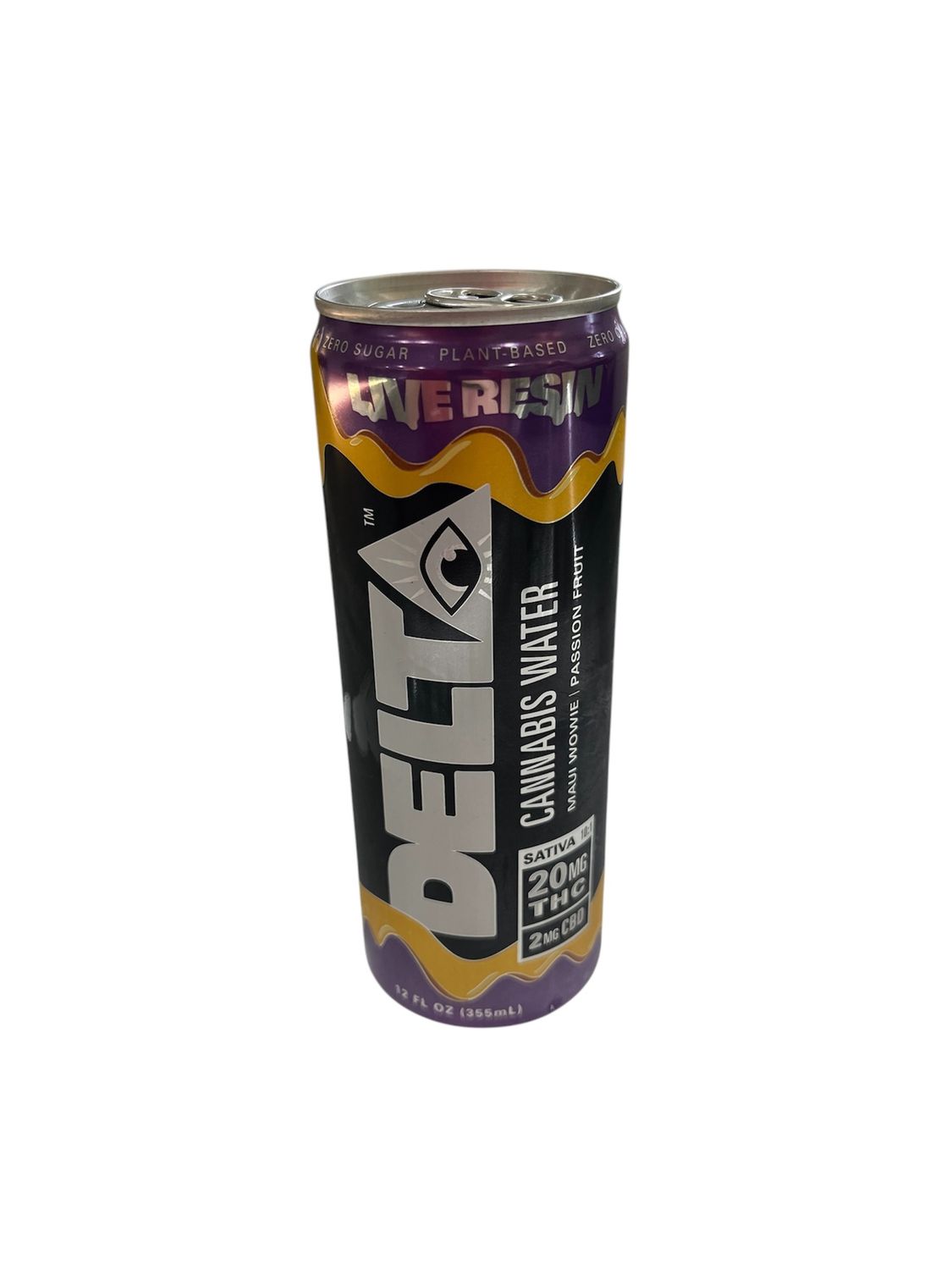 Maui Wowie| Passion Fruit  20mg THC 5mg CBD seltzer 12oz