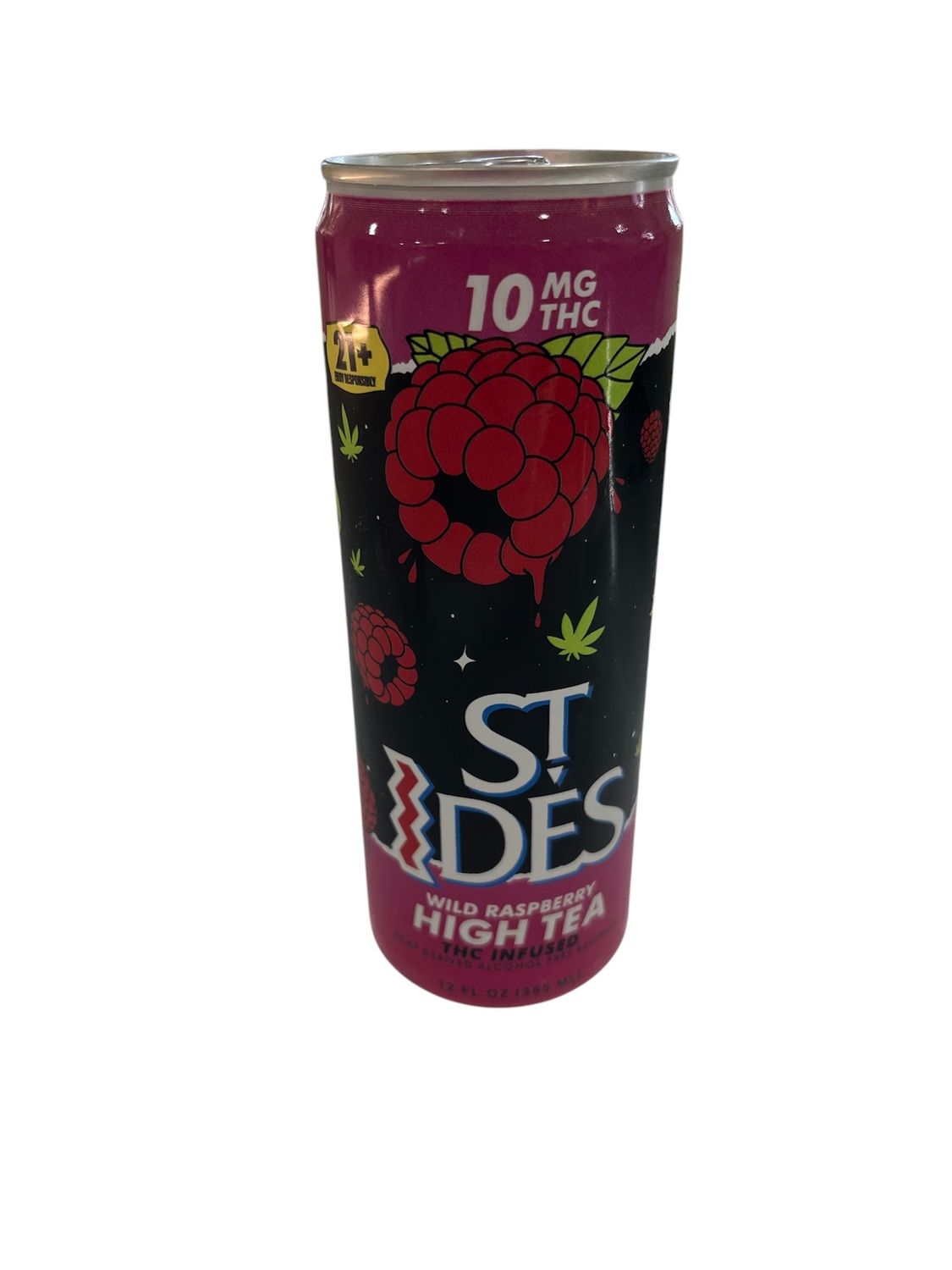 St Ides Wild Raspberry High Tea 10mg THC
