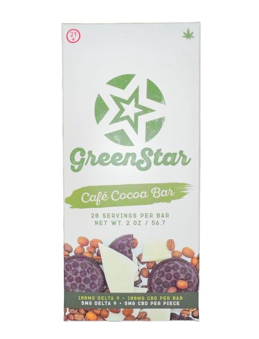 100mg Café Cocoa Chocolate Bar