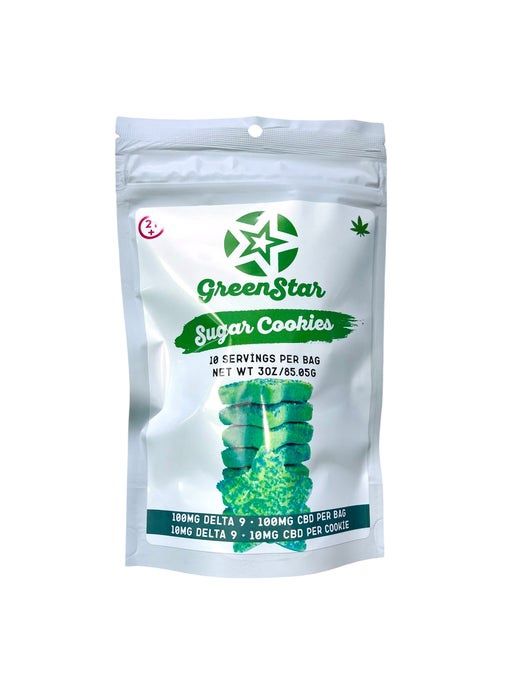 Sugar Cookies 100mg D9 Bag