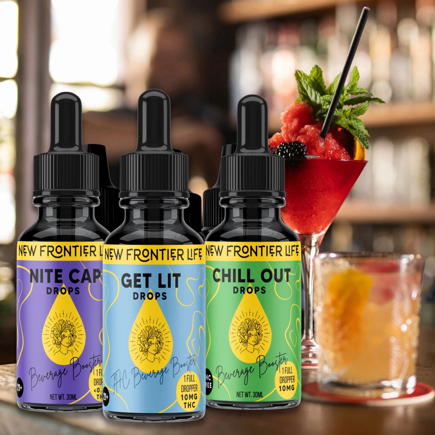 Beverage Drops, Blend: Get Lit