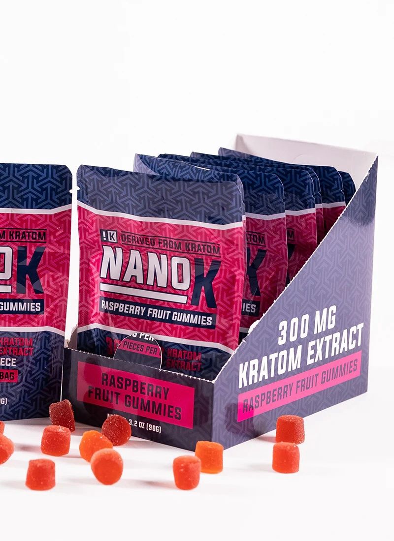 NanoK Raspberry Fruit Gummies