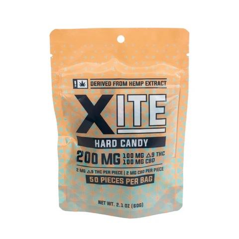 200mg Hard Candy 2mg D9 Per Piece 50 Pieces