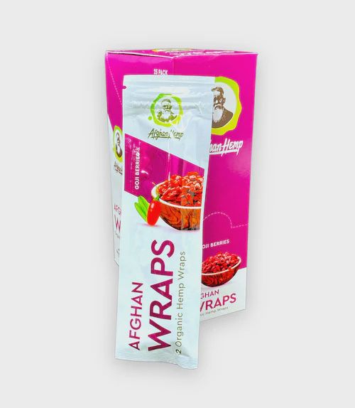 Afghan wraps goji berry