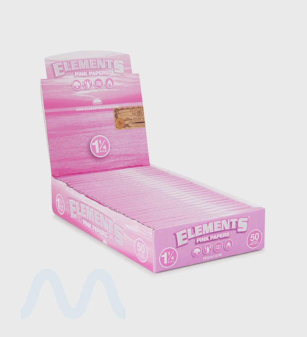 Elements pink 1 1/4 papers