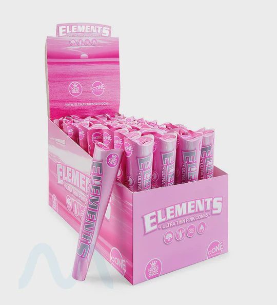 Elements pink king size cones
