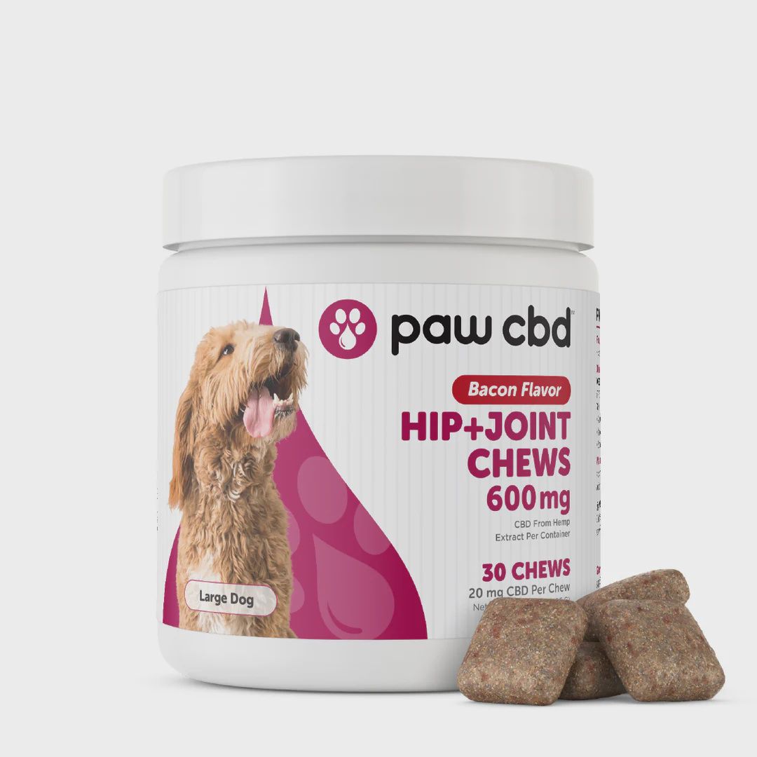 Paw CBD hip + joint chews 600mg