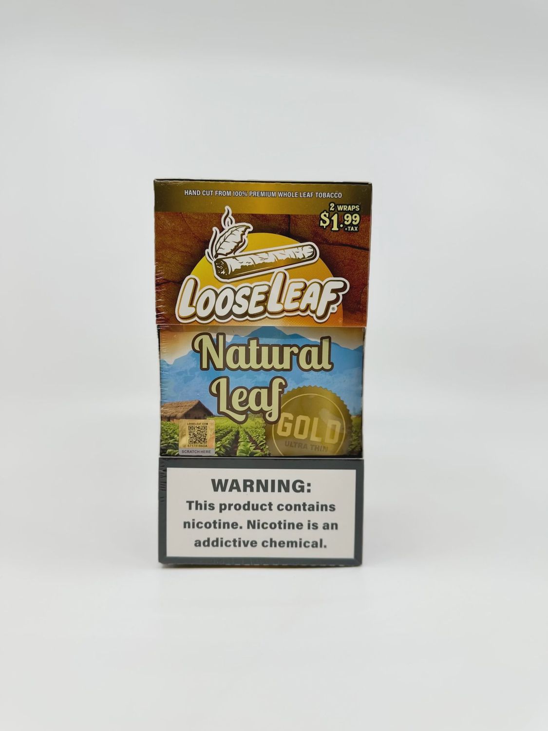 Loose leaf natural leaf wraps