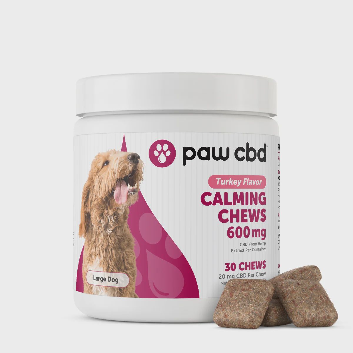 Paw CBD calming chews 600mg
