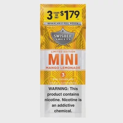 Swisher minis mango lemonade