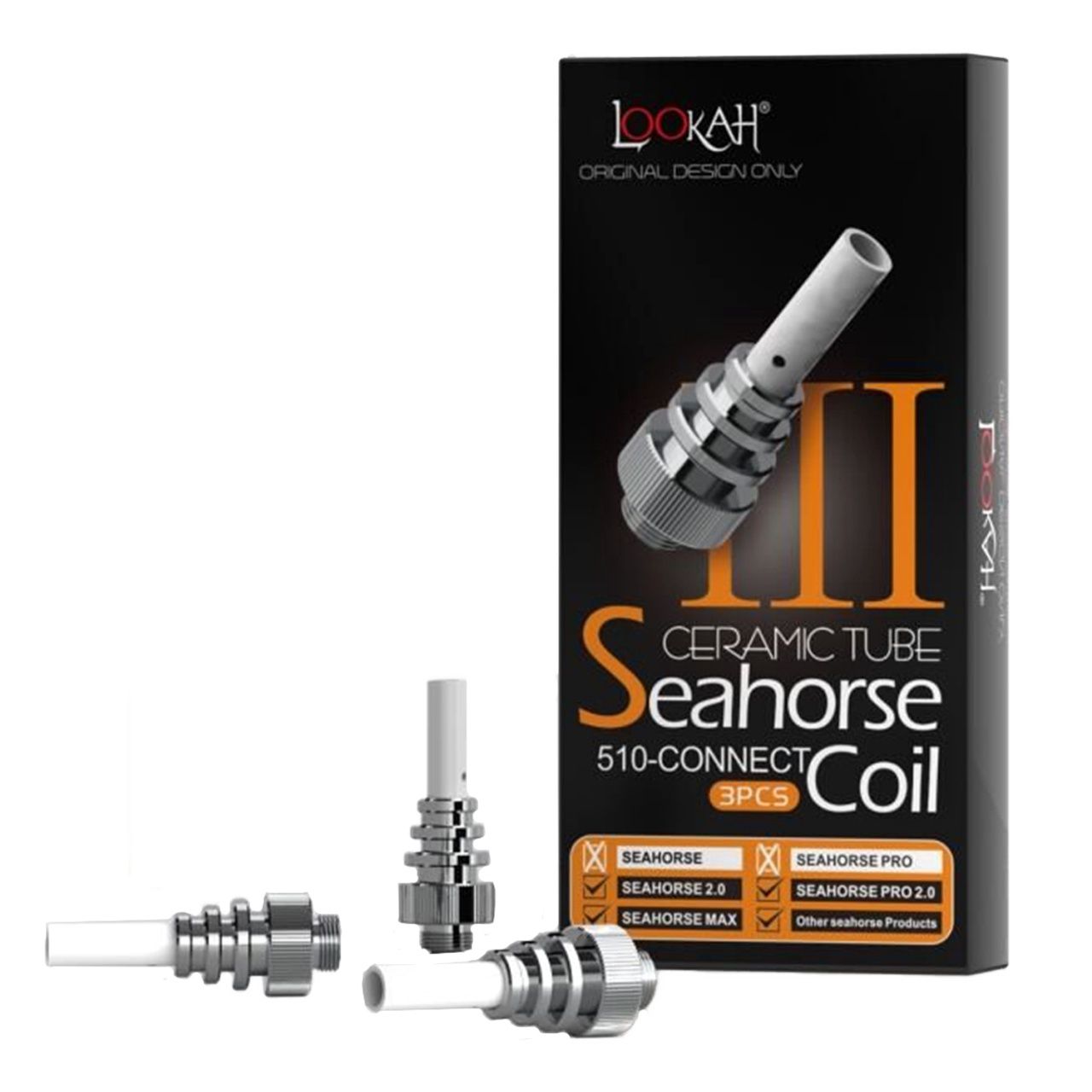 Seahorse ceramic tube coil