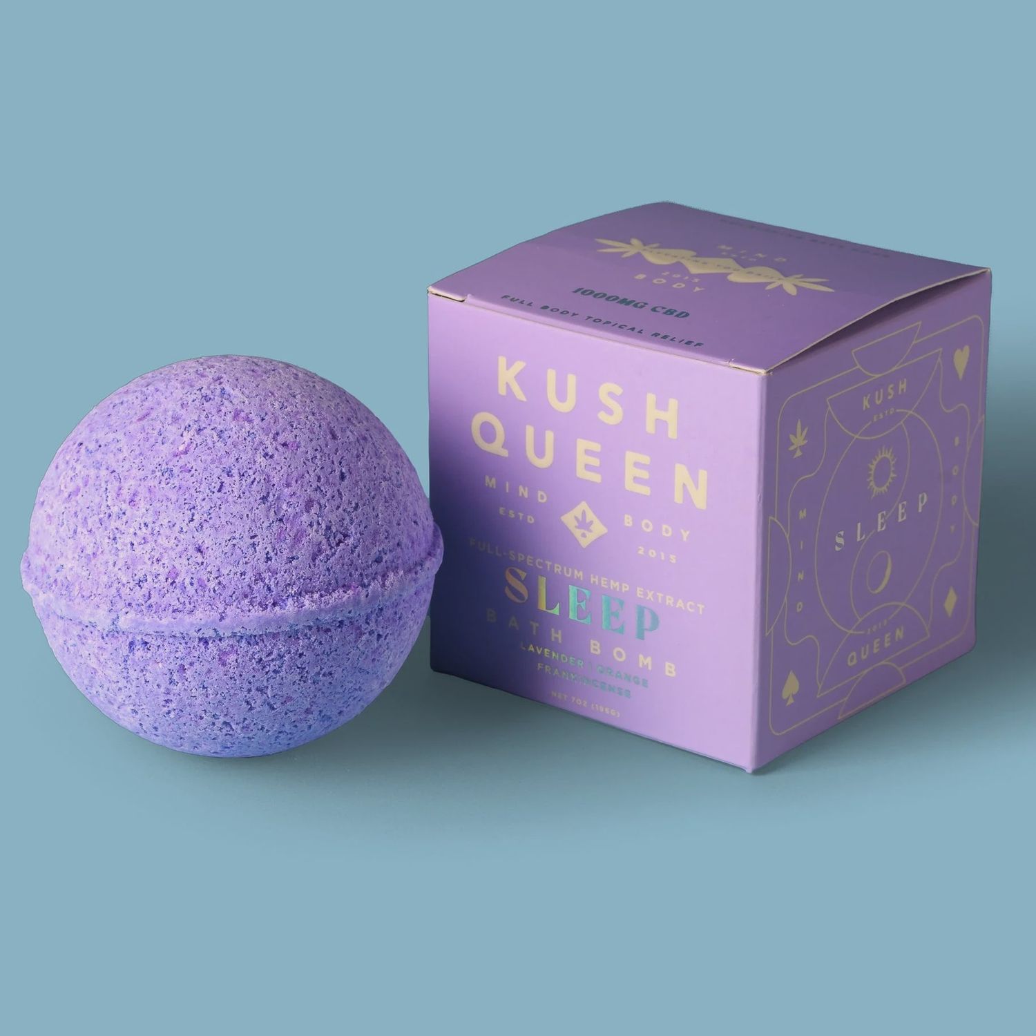 Kush Queen bath bomb sleep