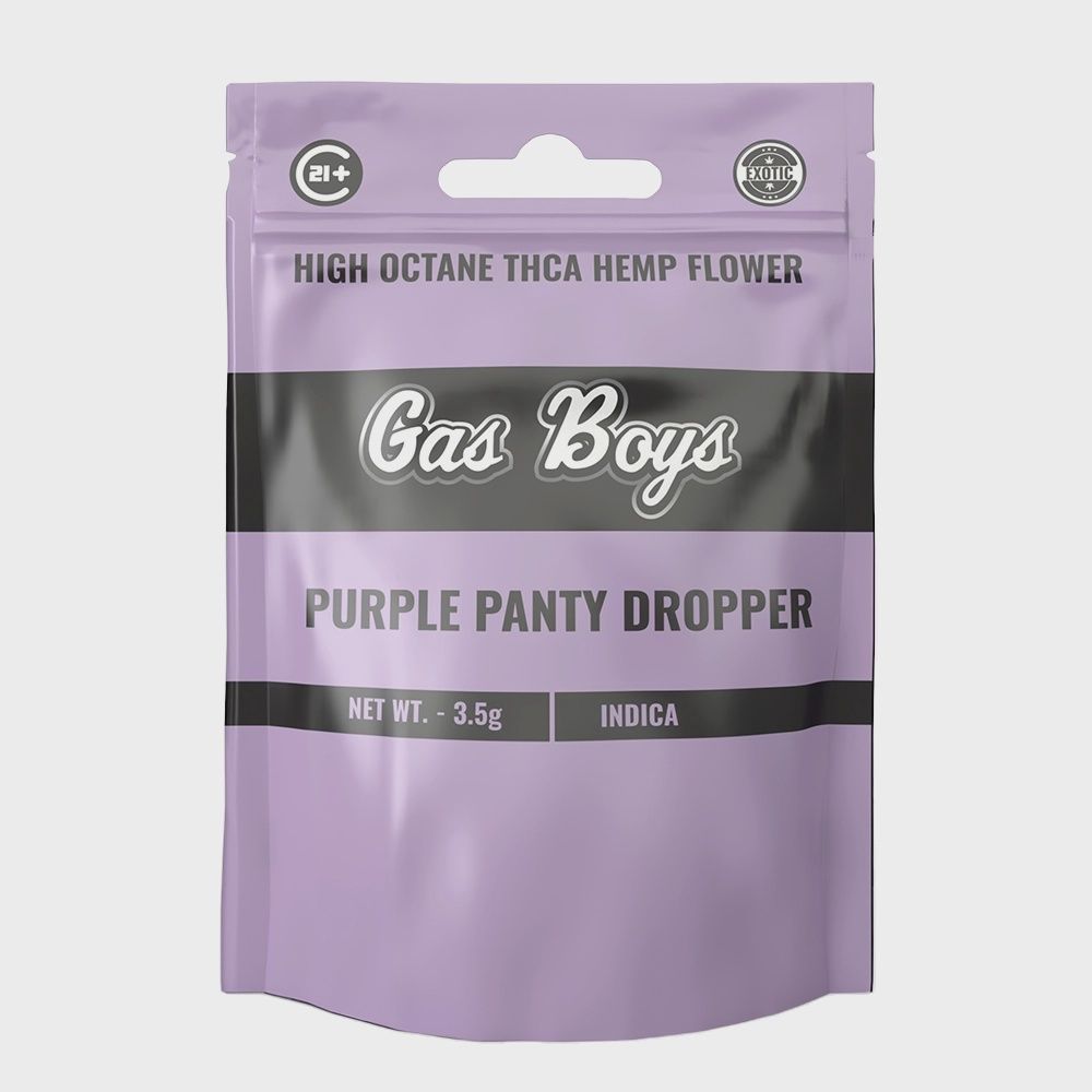Gas Boys 1 Gram Bags, Strain: Purple Panty Dropper Indica