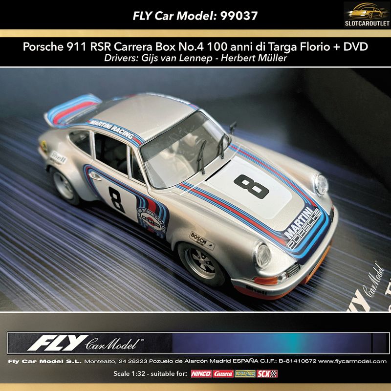 99037 Fly Porsche 911 RSR Carrera Targa Florio Racing Films Collection 04