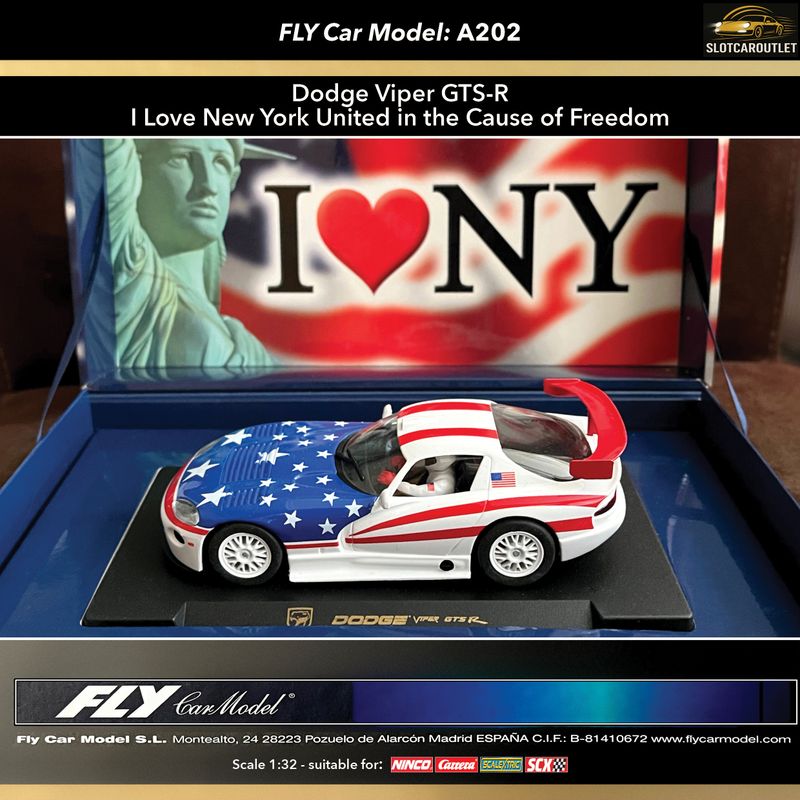 A202 Fly Dodge Viper GTS-R USA Relief Fund Special Edition