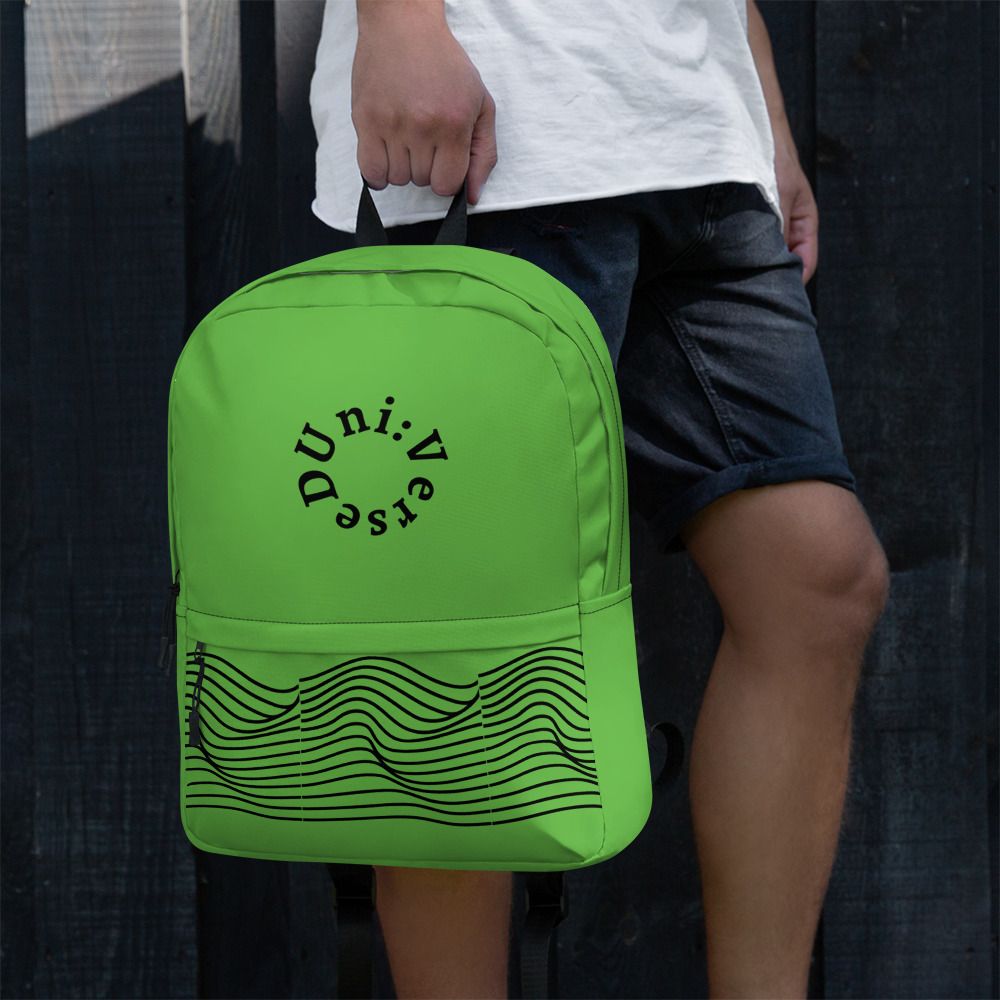 Lime Green Uni:VerseD Backpack Lime Green Uni:VerseD Backpack