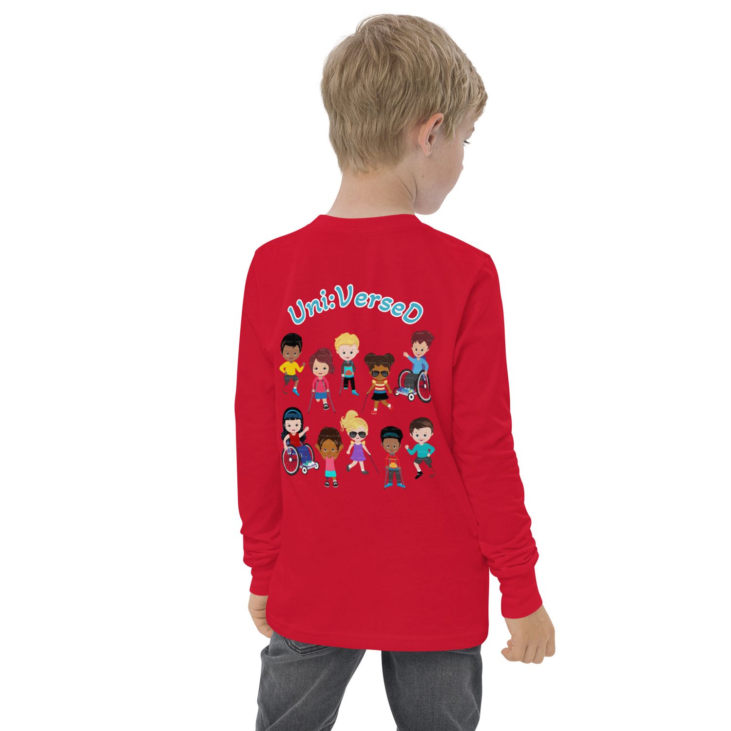 Needs Special Youth Long Sleeve Tee