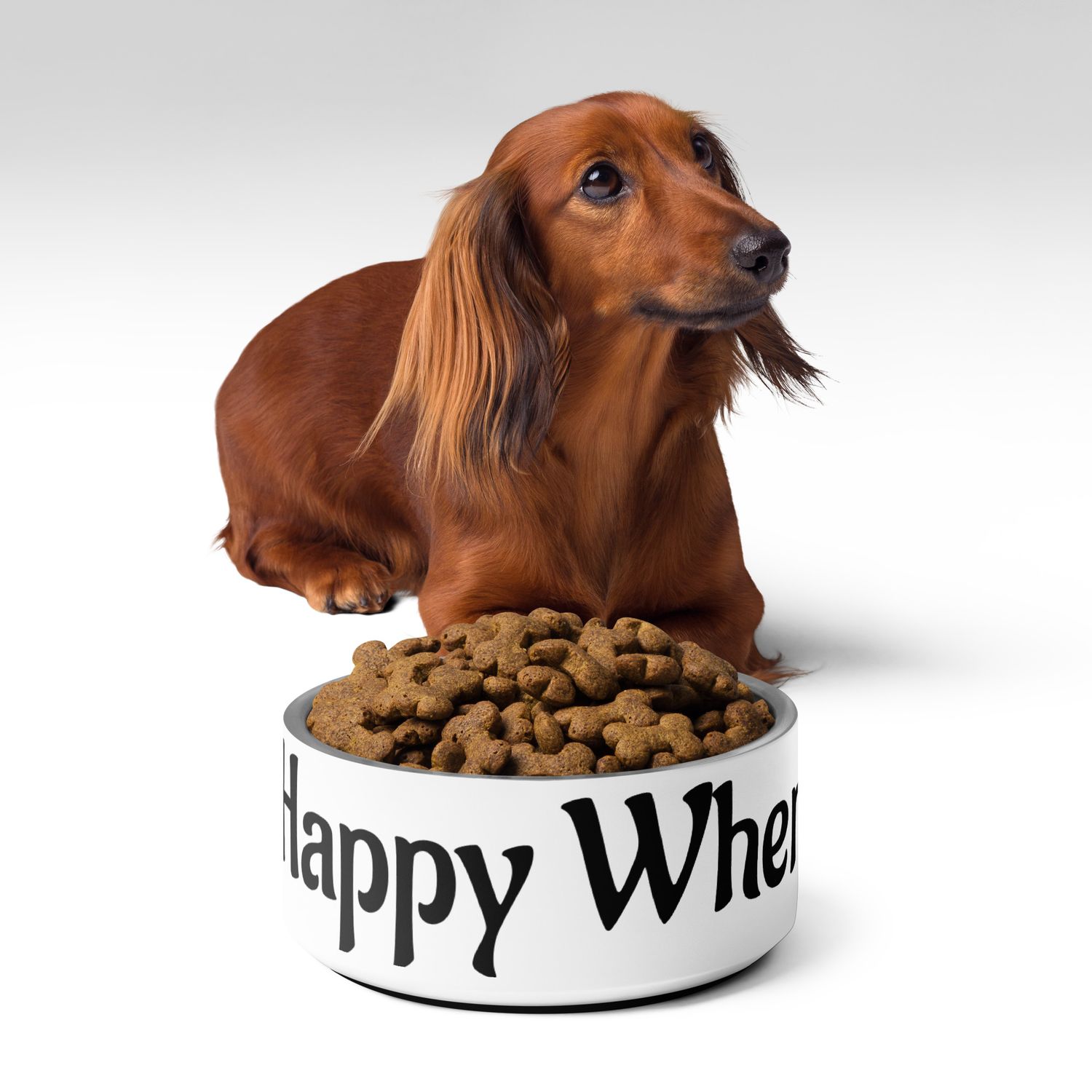 Happy When Fed Pet bowl